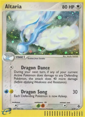 Altaria Pokémon card #2