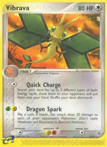Vibrava Pokémon card #22