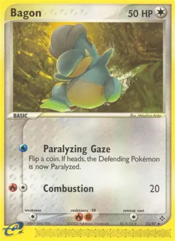 Bagon Pokémon card #23
