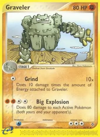 Graveler Pokémon card #29