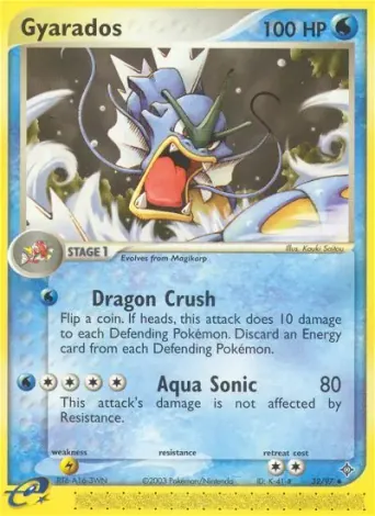 Gyarados Pokémon card #32