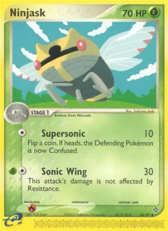 Ninjask Pokémon card #38