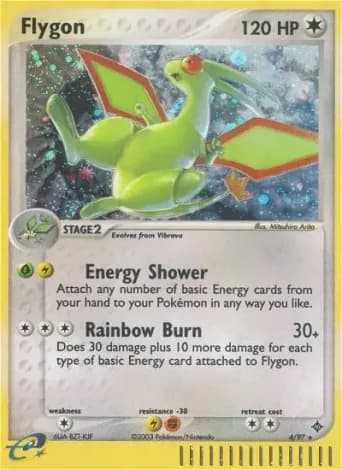 Flygon Pokémon card #4