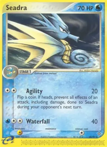 Seadra Pokémon card #40