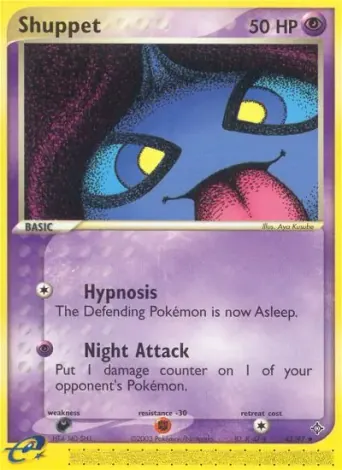 Shuppet Pokémon card #43