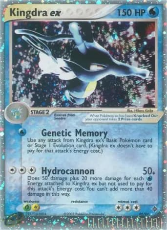 Kingdra ex Pokémon card #92