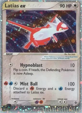 Latias ex Pokémon card #93