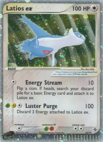 Latios ex Pokémon card #94