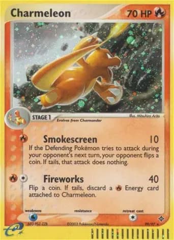 Charmeleon Pokémon card #99