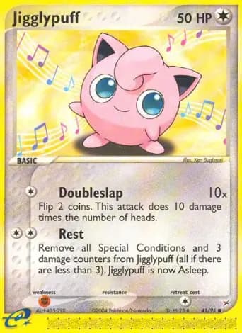 Jigglypuff Pokémon card #41