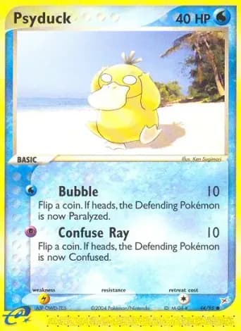 Psyduck Pokémon card #44
