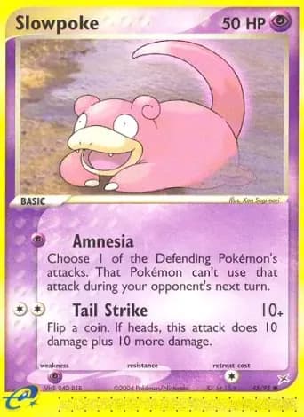 Slowpoke Pokémon card #45