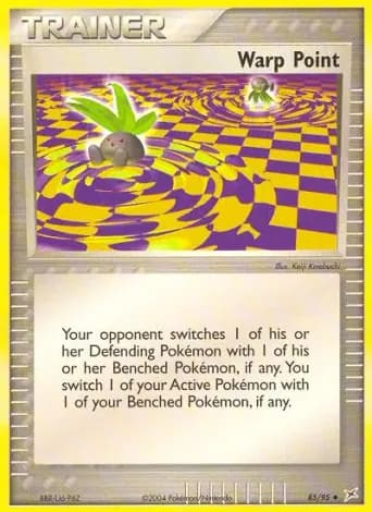 Warp Point Pokémon card #85