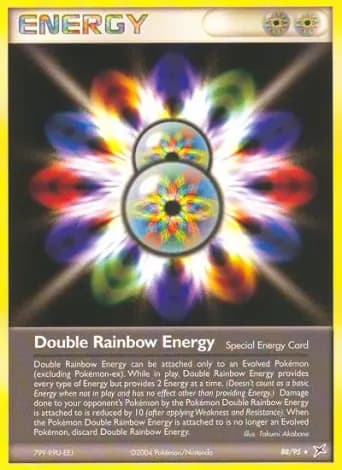 Double Rainbow Energy Pokémon card #88