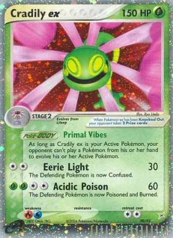 Cradily ex Pokémon card #90