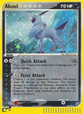 Absol Pokémon card #96