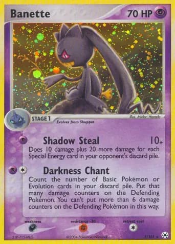 Banette Pokémon card #1
