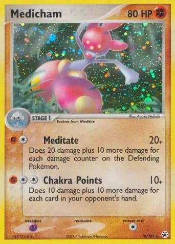 Medicham Pokémon card #10