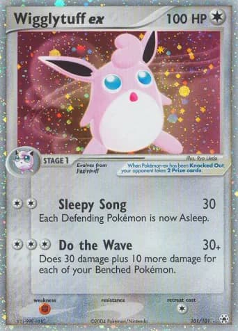 Wigglytuff ex Pokémon card #101
