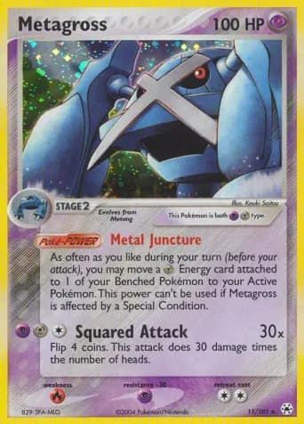 Metagross Pokémon card #11