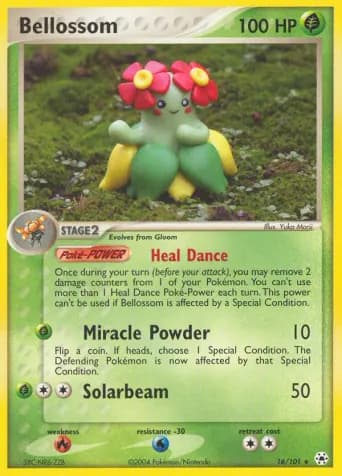 Bellossom Pokémon card #16