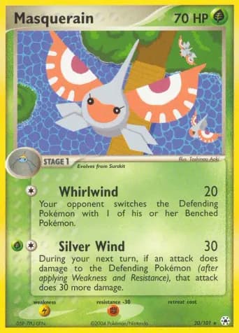 Masquerain Pokémon card #20