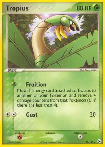 Tropius Pokémon card #27