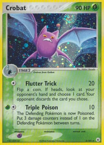 Crobat Pokémon card #3