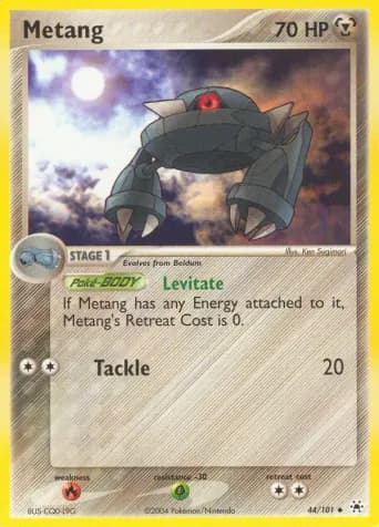 Metang Pokémon card #44