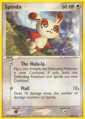 Spinda Pokémon card #48