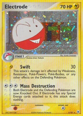 Electrode Pokémon card #5