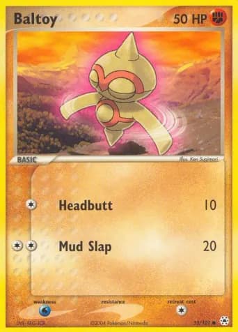 Baltoy Pokémon card #53