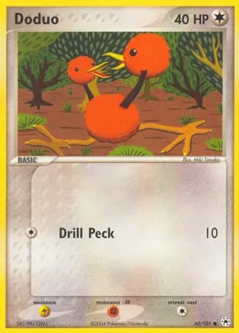 Doduo Pokémon card #60