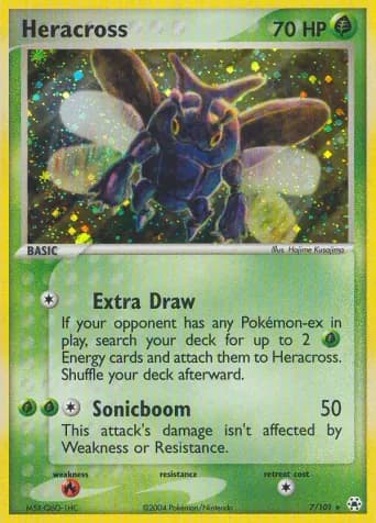 Heracross Pokémon card #7