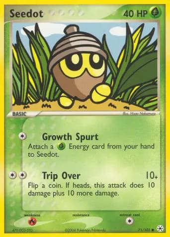 Seedot Pokémon card #71