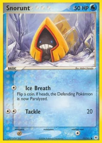 Snorunt Pokémon card #73