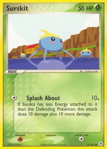 Surskit Pokémon card #76