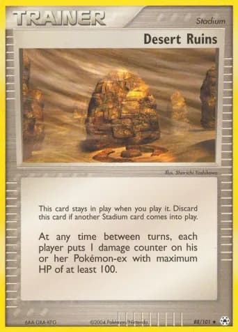 Desert Ruins Pokémon card #88