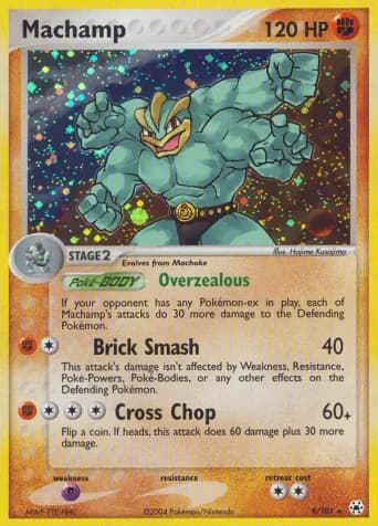 Machamp Pokémon card #9