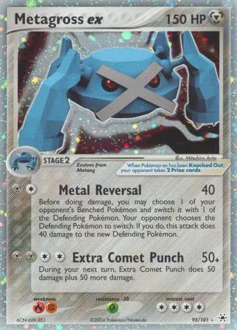 Metagross ex Pokémon card #95