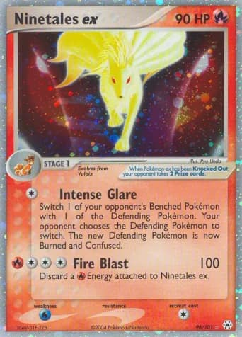 Ninetales ex Pokémon card #96