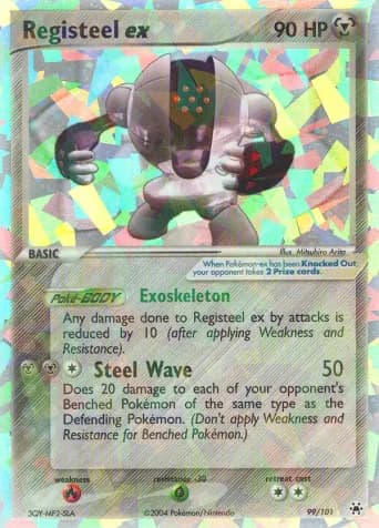 Registeel ex Pokémon card #99