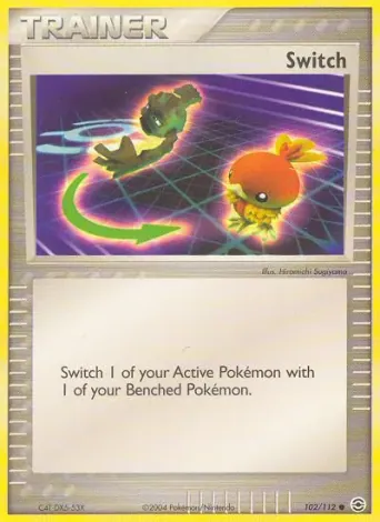 Switch Pokémon card #102