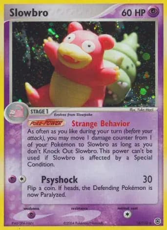 Slowbro Pokémon card #14