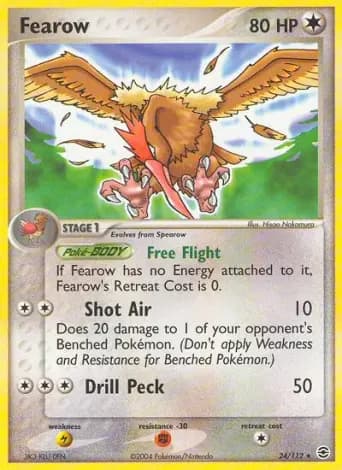 Fearow Pokémon card #24