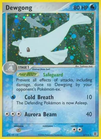 Dewgong Pokémon card #3