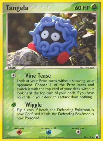 Tangela Pokémon card #30