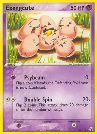 Exeggcute Pokémon card #33