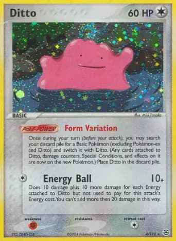 Ditto Pokémon card #4