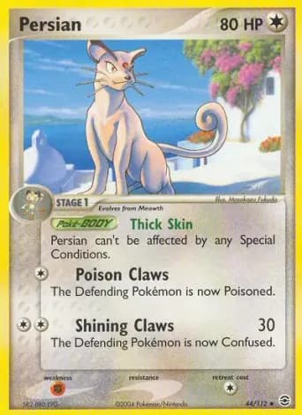 Persian Pokémon card #44